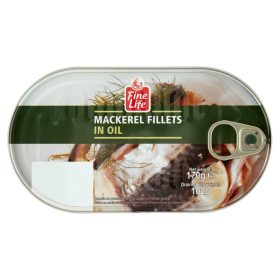 Fine Life Makrélafilé Olajban 170 g