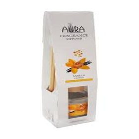 Aura Diffúzor Pálcikás Illatosító Vanília 45 ml