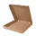 Ecobox Barna Pizzadoboz 28 x 28 x 3,5 cm 100 db