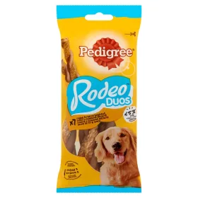  Pedigree Rodeo Duos csirke és bacon ízű kiegészítő állateledel felnőtt kutyák számára 7 db 123 g