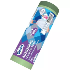 Glossy erős húzózáras szemeteszsák 60l 10db