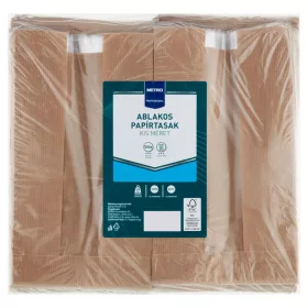   METRO PROFESSIONAL Ablakos Papírtasak 140 x 50 x 250 mm 500 db