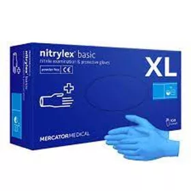 MERCATOR Nitril Kesztyű Kék XL 100 db