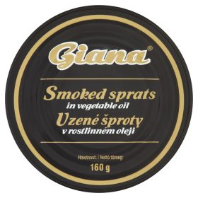 Giana Füstölt Sprotni Olajban 160 g