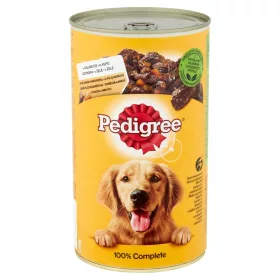   Pedigree teljes értékű nedves eledel felnőtt kutyák részére csirkével és sárgarépával 1200 g