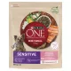 PURINA One Mini Sensitive teljes értékű állateledel felnőtt kutyák számára lazaccal és rizzsel 800 g