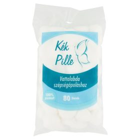 Kék Pille vattalabda 80 db