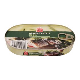 Fine Life Hering Filé Növényi Olajban 170 g