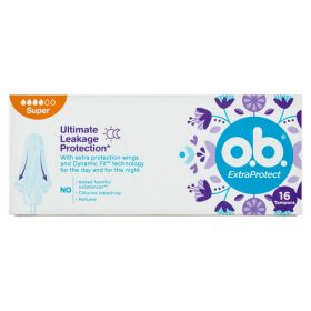 o.b. ExtraProtect Super tampon 16 db