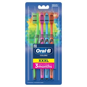 Oral-B Color Collection Manuális Fogkefe, 4 darab