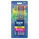 Oral-B Color Collection Manuális Fogkefe, 4 darab