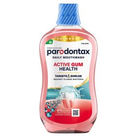   parodontax Active Gum Health Fresh Mint alkoholmentes szájvíz fluoriddal 500 ml