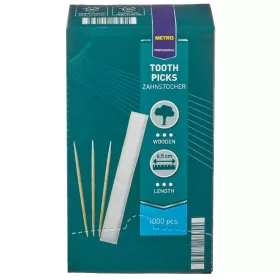 METRO PROFESSIONAL Fa Fogpiszkáló 1000 db 6,5 cm