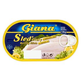Giana Heringfilé Olajban 170 g