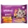 whiskas 1+ Tasty Mix teljes értékű nedves eledel felnőtt macskáknak 4 x 85 g (340 g)