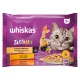 whiskas 1+ Tasty Mix teljes értékű nedves eledel felnőtt macskáknak 4 x 85 g (340 g)
