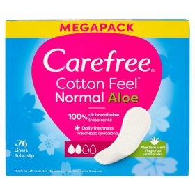 Carefree Cotton Feel Aloe tisztasági betét 76 db