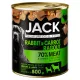 Jack Premium teljes értékű eledel felnőtt kutyák minden fajtája számára nyúlhússal és répával 800 g