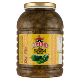 ELNINIO Zöld Szeletelt Jalapeno Paprika 3,2 kg