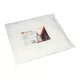 PAPSTAR Fehér Kötény 100 db 125 x 67,5 cm