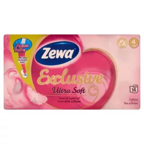   Zewa Exclusive Ultra Soft toalettpapír 4 rétegű 16 tekercs
