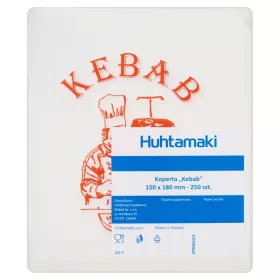 Huhtamaki kebab papír tasak 150 x 170 mm 250 db