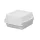 Bunzl Hamburger Papír Doboz XL 115 x 115 x 80 mm 50 db / Csomag
