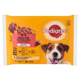   Pedigree Vegyes Válogatás teljes értékű nedves eledel felnőtt kutyák részére 4 x 100 g (400 g)