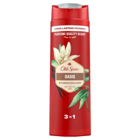   Old Spice Oasis Férfi Sampon és Tusfürdő, Hosszan Tartó Frissesség, 400 ml