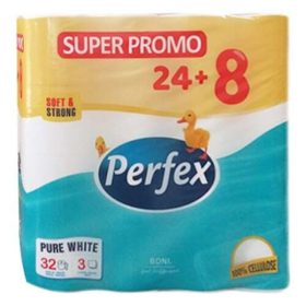 Perfex 3 Rétegű 24+8 db Toalettpapír