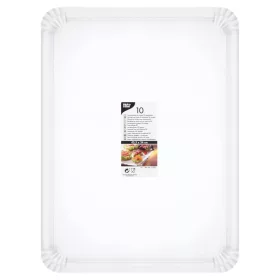 PAPSTAR Alu/Papír Tálca 45,5 x 34 cm 10 db