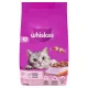 whiskas 1+ teljes értékű szárazeledel felnőtt macskák számára lazaccal 1,4 kg