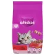 whiskas 1+ teljes értékű szárazeledel felnőtt macskák számára marhával 1,4 kg