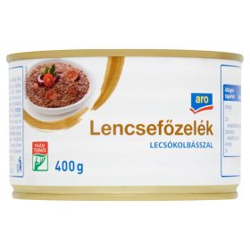 aro Lencsefőzelék Lecsókolbásszal 400 g