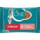 PURINA One Sterilcat lazaccal és sárgarépával nedves macskaeledel 4 x 85 g (340 g)