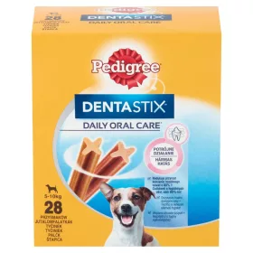   Pedigree DentaStix kiegészítő állateledel 4 hónapnál idősebb kutyák számára 5-10 kg 28 db 440 g