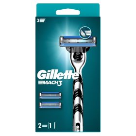  Gillette Mach3 Férfi Borotva, 1 db Gillette Borotva, 2 db Borotvabetét