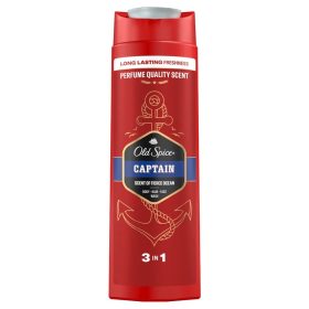   Old Spice Captain Férfi 3 az 1-ben Sampon és Tusfürdő, 400 ml