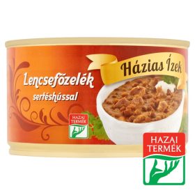 Házias Ízek lencsefőzelék sertéshússal 400 g