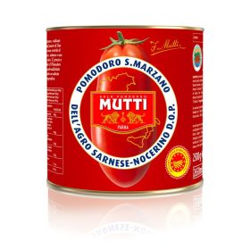   MUTTI San Marzano D.O.P eredetvédett hámozott egész paradicsom 2500g