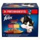 FELIX FANTASTIC DUO Házias válogatás aszpikban nedves macskaeledel 24x85g