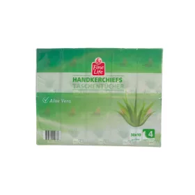 Fine Life aloe vera papír zsebkendő 4 rétegű 30 x 10 db