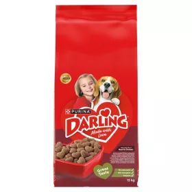   DARLING teljes értékű állateledel felnőtt kutyák számára marha és csirke ízletes keverékével 15 kg