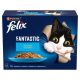 felix Purina Fantastic halas válogatás aszpikban nedves macskaeledel 12 x 85 g (1,02 kg)