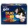 felix Purina Fantastic Duo házias válogatás aszpikban nedves macskaeledel 12 x 85 g (1,02 kg)