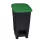 METRO PROFESSIONAL Pedálos Szemetes Zöld 120L