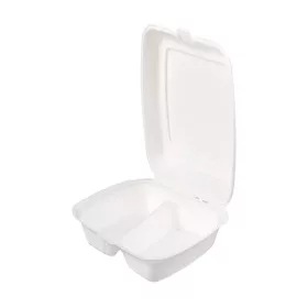 Cukornád Menübox Osztott 2 részes 23 x 15 cm 50 db