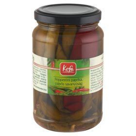 Kofa pepperóni paprika, csípős savanyúság 350 g