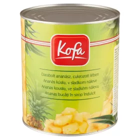 Kofa Premium Darabolt Ananász, Cukrozott Lében 3,05 kg