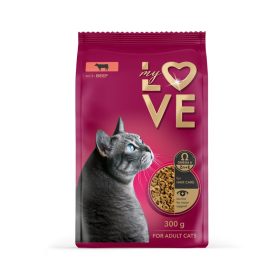 my LOVE Felnőtt Macska Száraz Eledel – Marha, 0,3 kg